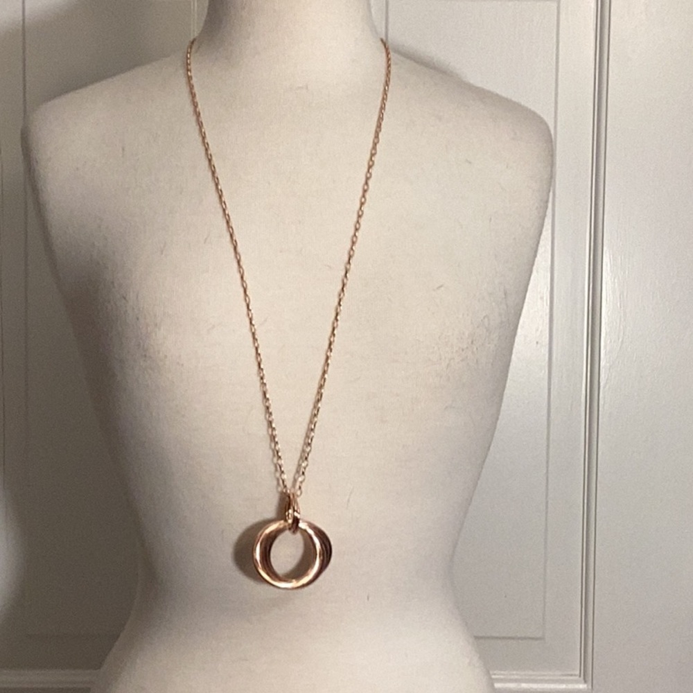 Bronze Milor Hoop Necklace